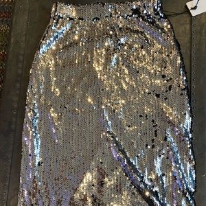 💕 Lulus Sequin Pencil Skirt S bnwt!!
